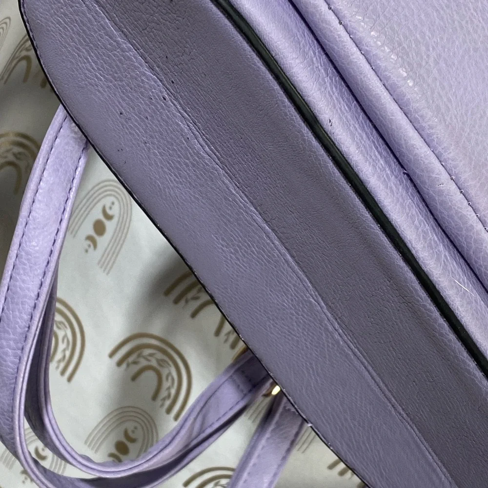 Lavender Bow Accent Backpack